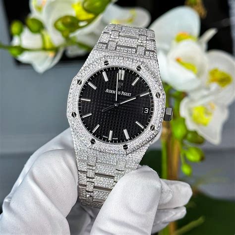 audemars piguet royal oak diamond set|Audemars Piguet used royal oak.